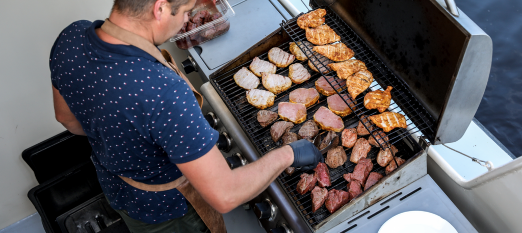 Bedrijfsuitje op het water